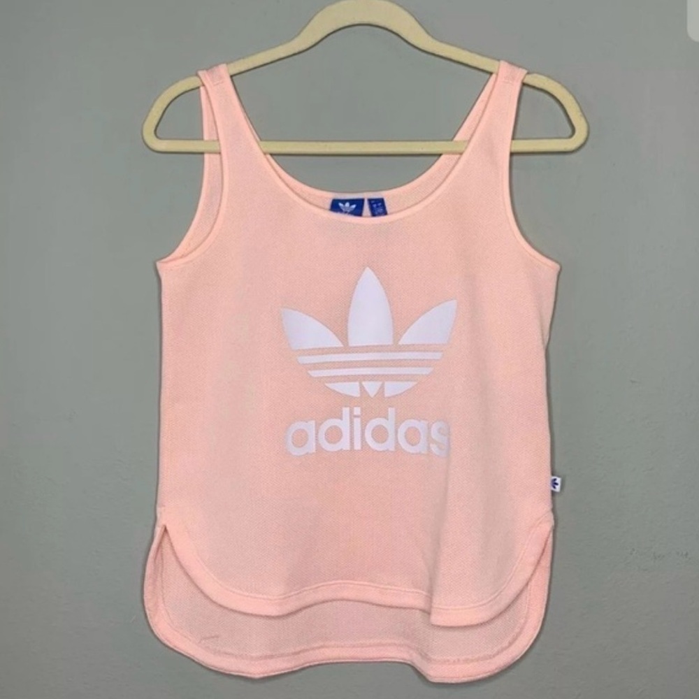 Adidas Light Pink Sleeveless Top